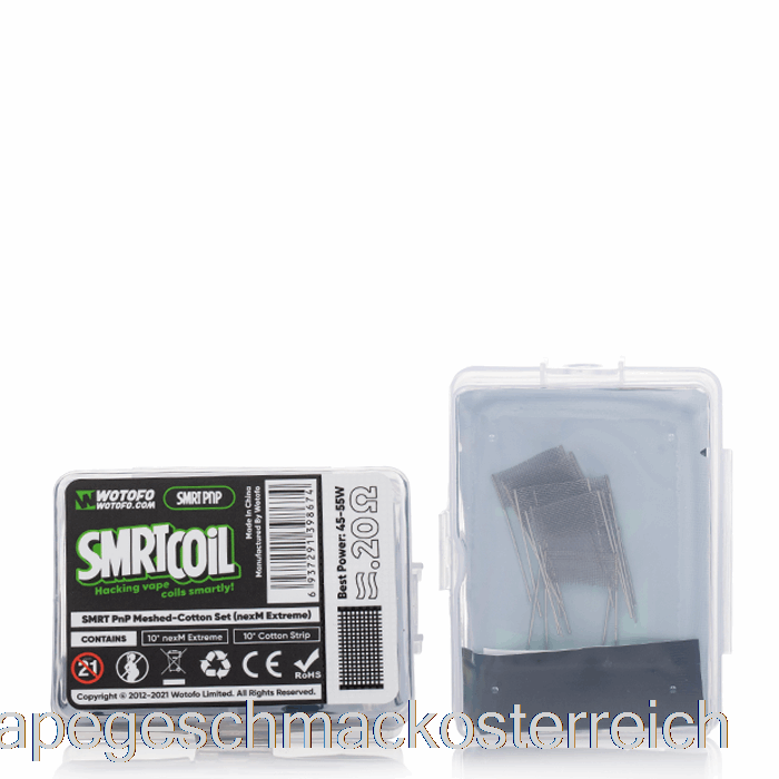 Wotofo Smrt Baumwollset [Baumwollset] Nexmesh Extremer Vape-Geschmack